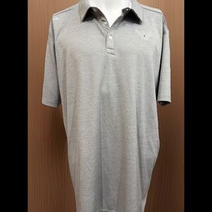 Ping Putter Golf Clubs Golfing Grey Sensor Cool Logo Polo Shirt Sz XL